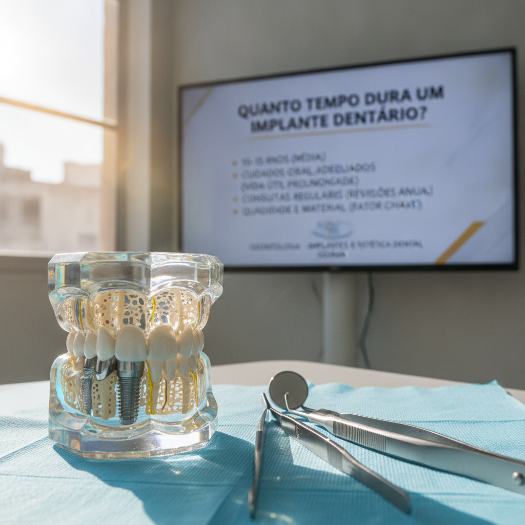 Quanto Tempo Dura um Implante Dentário em Goiânia?